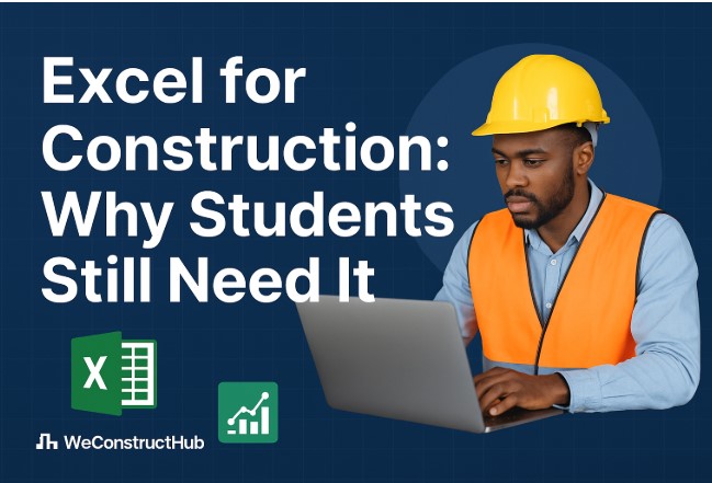 How Students Can Use Excel for Quantity Surveying and Construction Projects